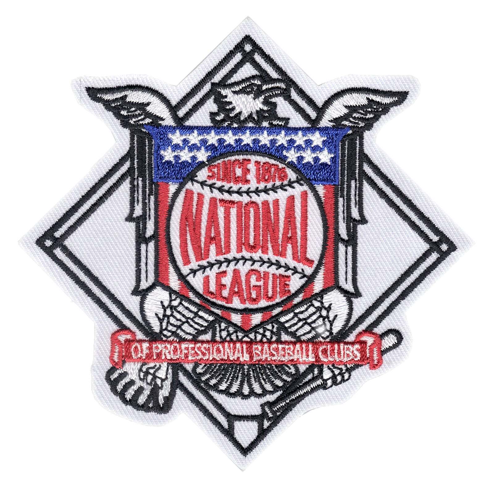 National League Logo Sleeve Emblem MLB Patch Jersey Official Cubs