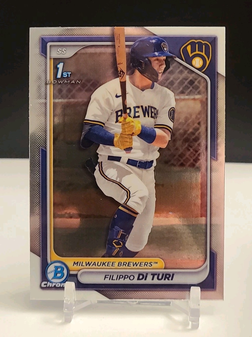 2024 Bowman – Chrome Prospects Filippo Di Turi #BCP-101 1st Bowman RC