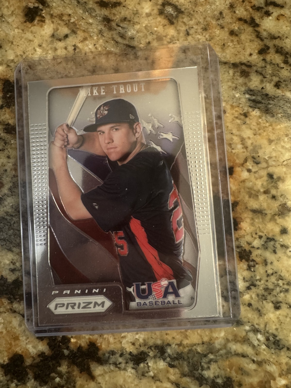 2012 Panini Prizm – USA Baseball Mike Trout #USA1