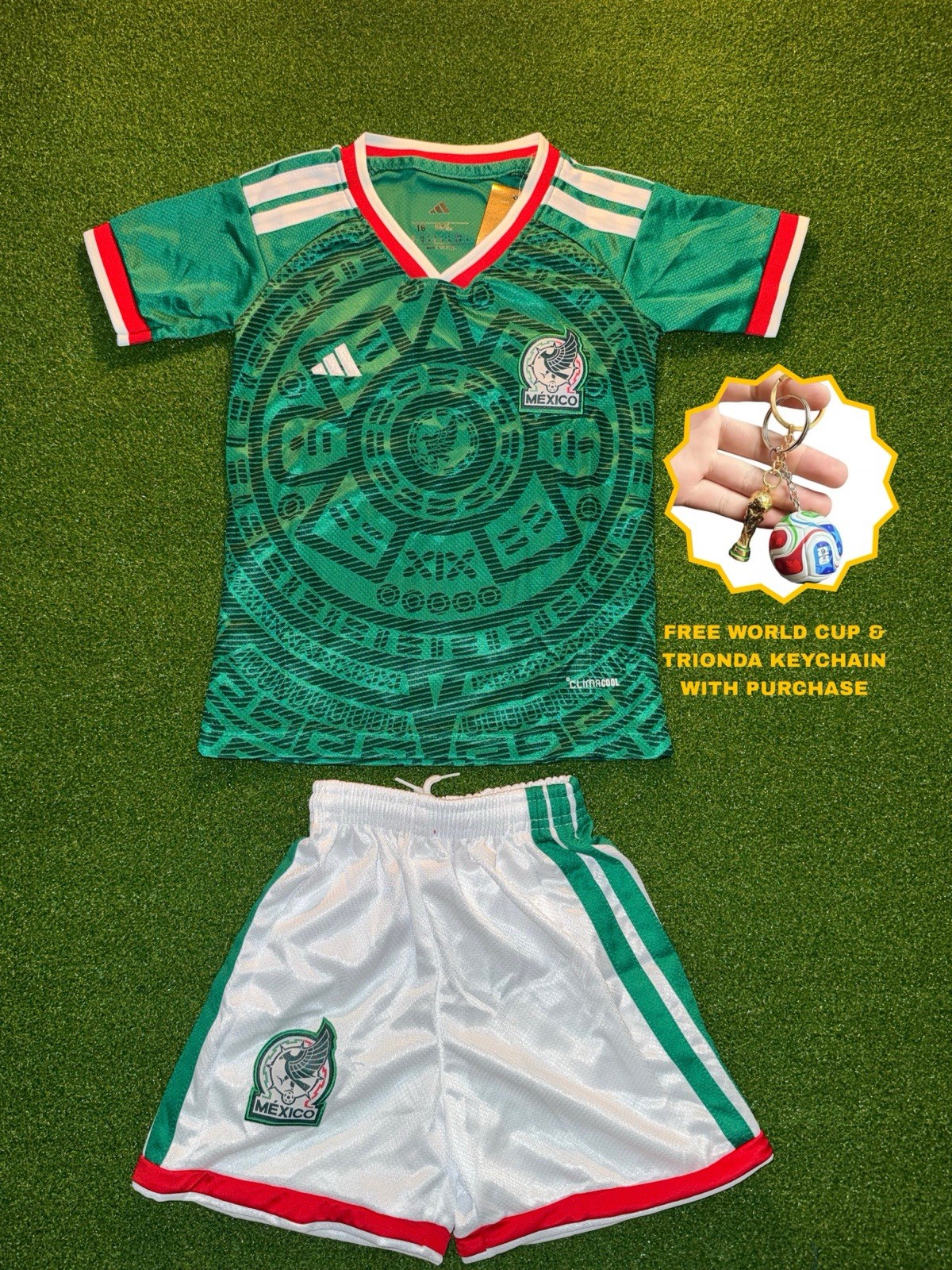 2026 Mexico World Cup KIDS Shirt Home Jersey All sizes (16-24) childrens jersey