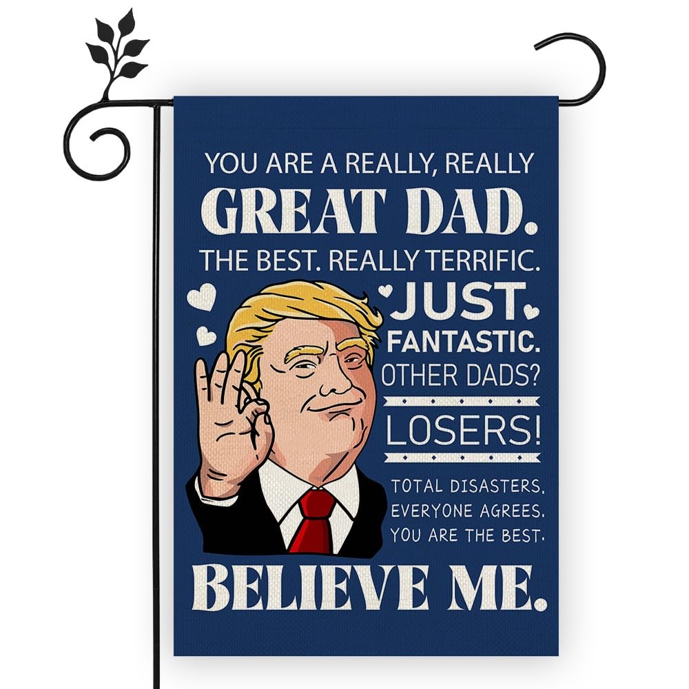 Fathers Day Decorations Happy Father’s Day Garden Flag Best Dad Banner Fathers
