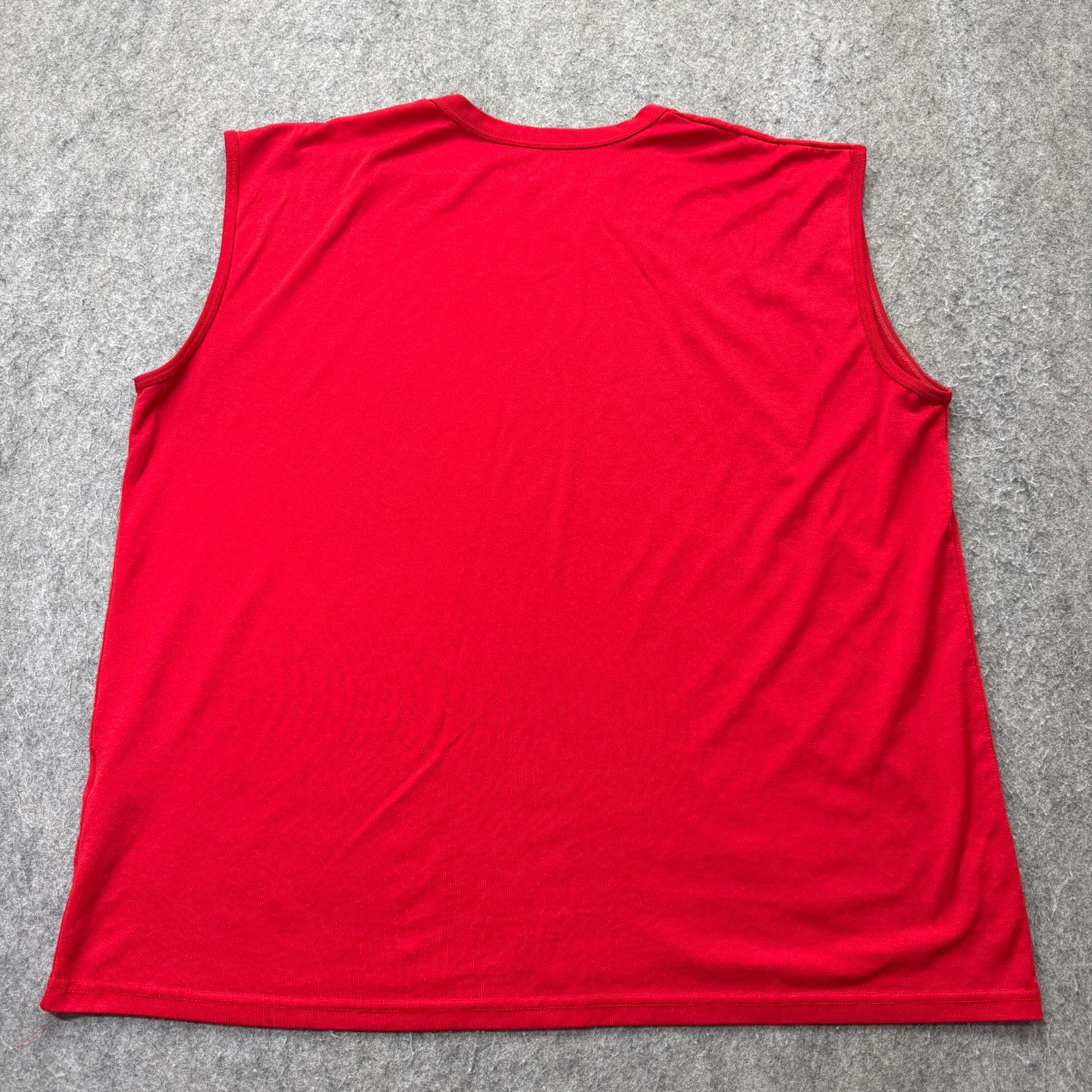 Georgia Bulldogs Nike Tank Top Shirt Men XL Red Performance Solid Sleeveless