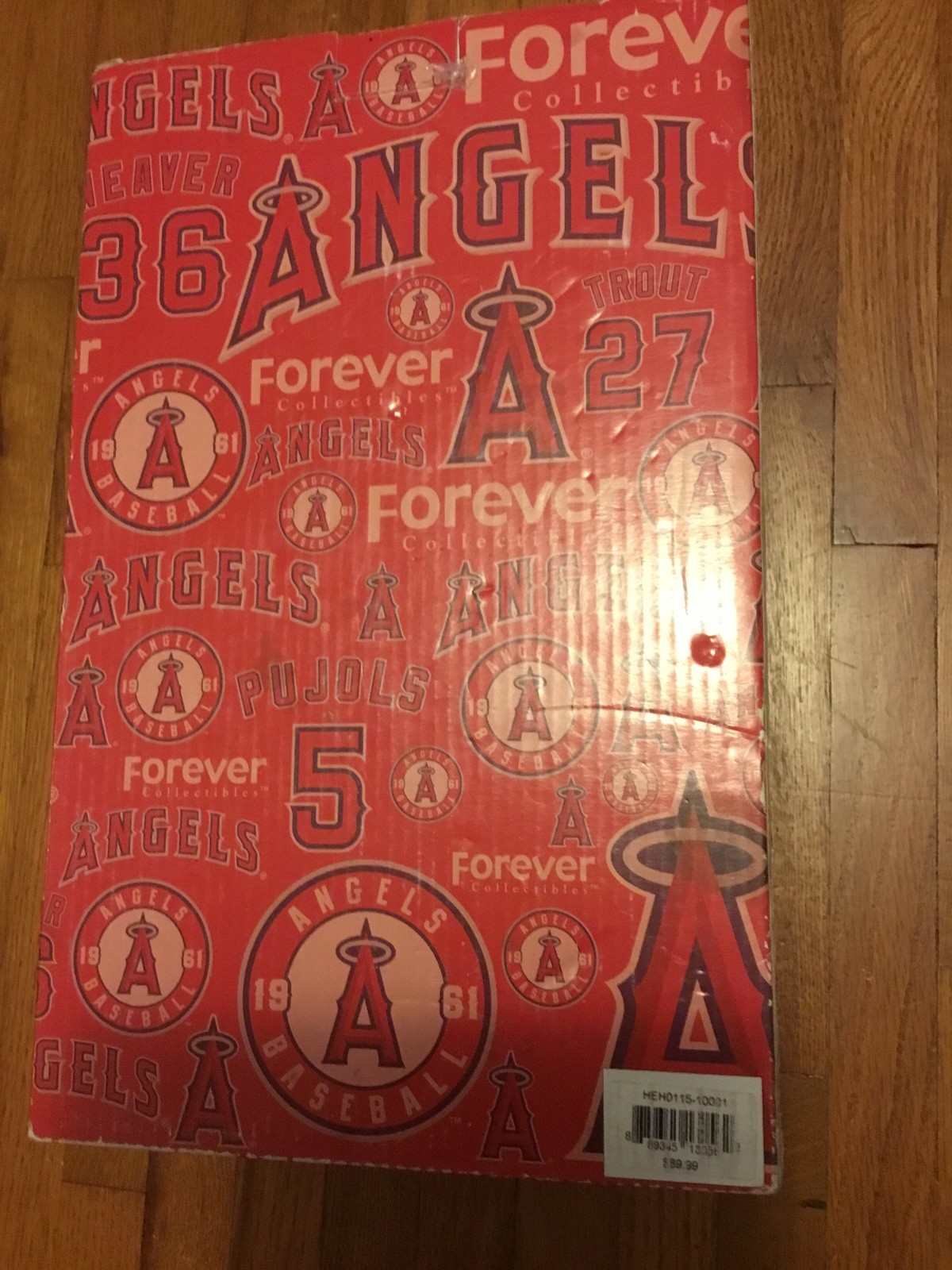 New In Box LA Angels Mike Trout Forever Collectibles Figure 10 X 4 Inches AL MVP