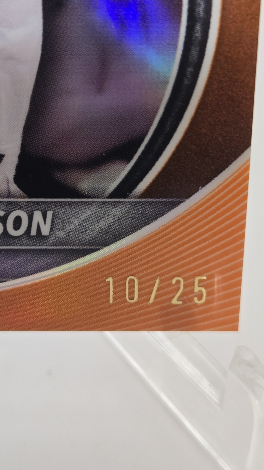 🔥2025-26 Bowman Chrome JORDAN CLARKSON🏀TRUE ORANGE REFRACTOR NUMBERED 1O/25!🔥