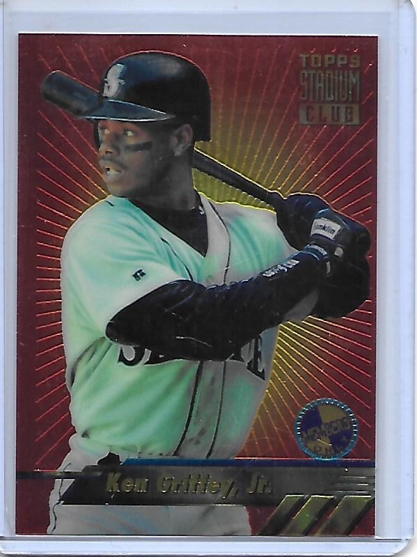 KEN GRIFFEY JR 1994 Stadium Club Members Only Finest #5 Seattle Mariners HOF