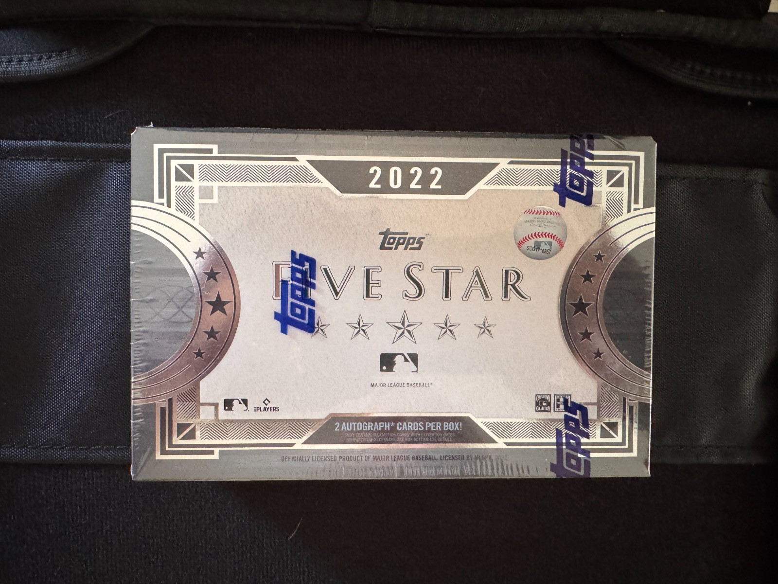 2022 Topps Five Star Baseball Hobby Box – 2 Autographed Cards *SEALED*