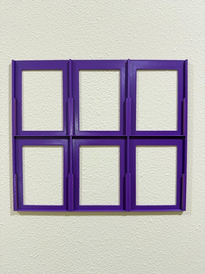 Toploader Wall Display for TCG Cards Modular (Cards Not Included)