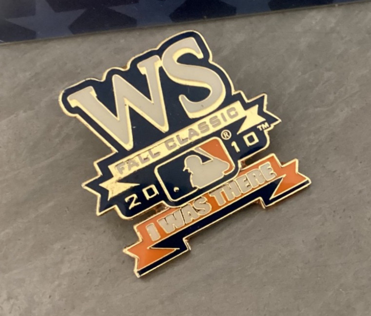 2010 MLB World Series Champions San Francisco Giants Collector Patch & Pin