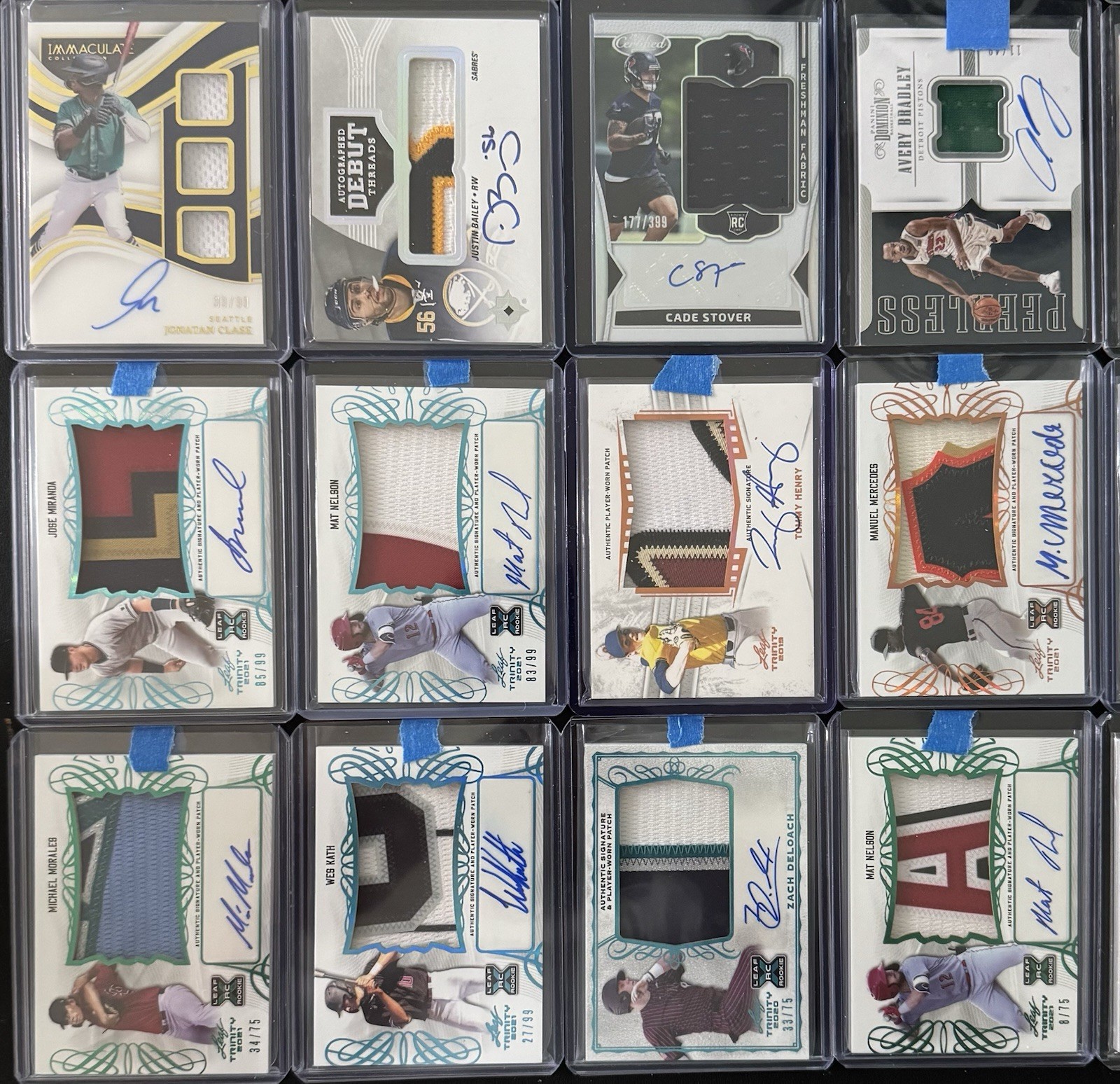 240 Card Multi-Sport Graded, Auto, Relic, #’d, Rookie & Or Parallel/Insert Lot