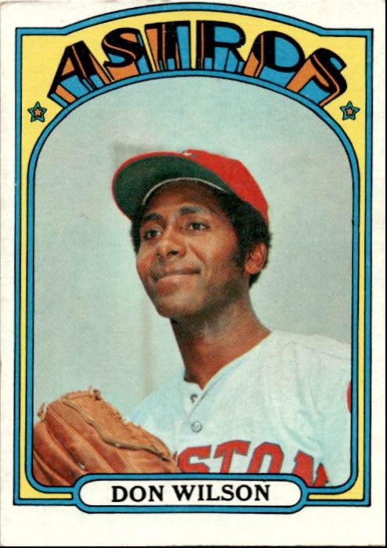 1972 Topps Don Wilson c Houston Astros #20