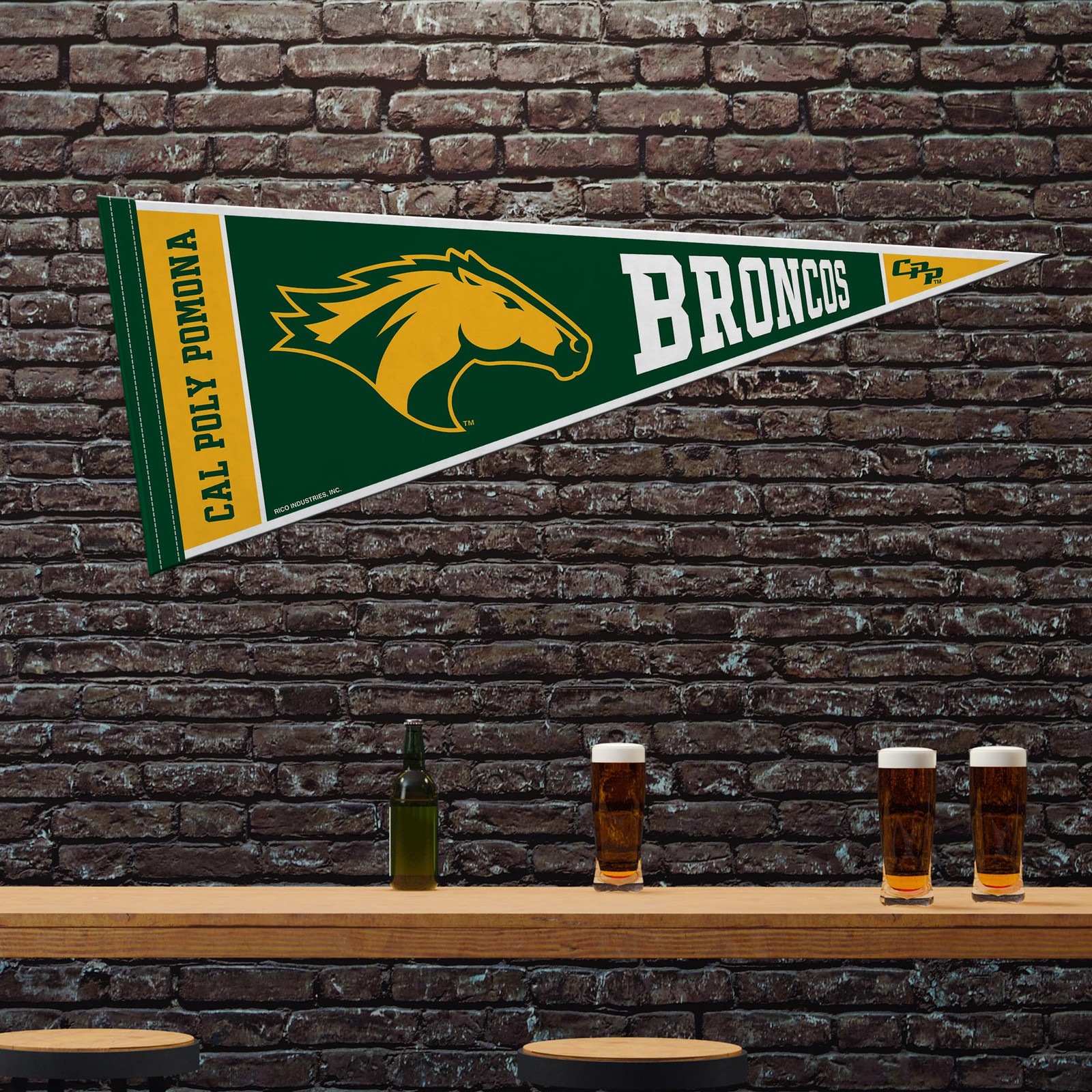 NCAA Cal Poly Pomona Broncos 12″ X 30″ Felt Wall Décor Pennant – Great for Home