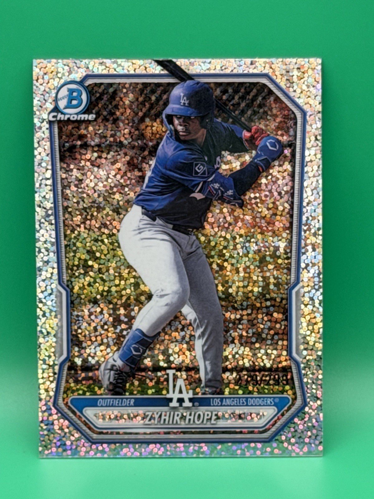 2026 Bowman Baseball Zyhir Hope Speckle Chrome /299 #BCP-86 AC