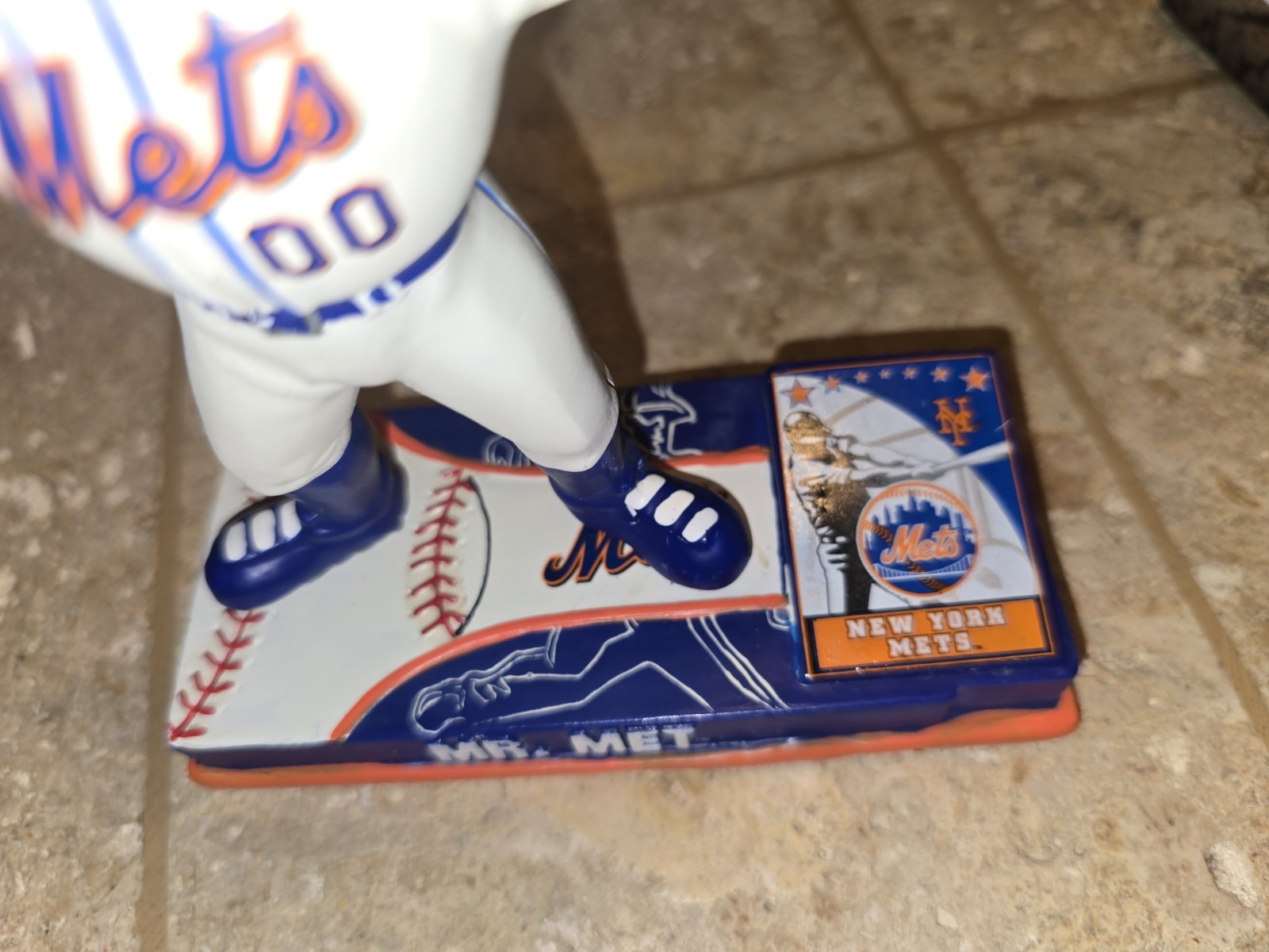 MR MET New York Mets Mascot 2008 Bobble head Foco Forever Collectibles Shea Mrs
