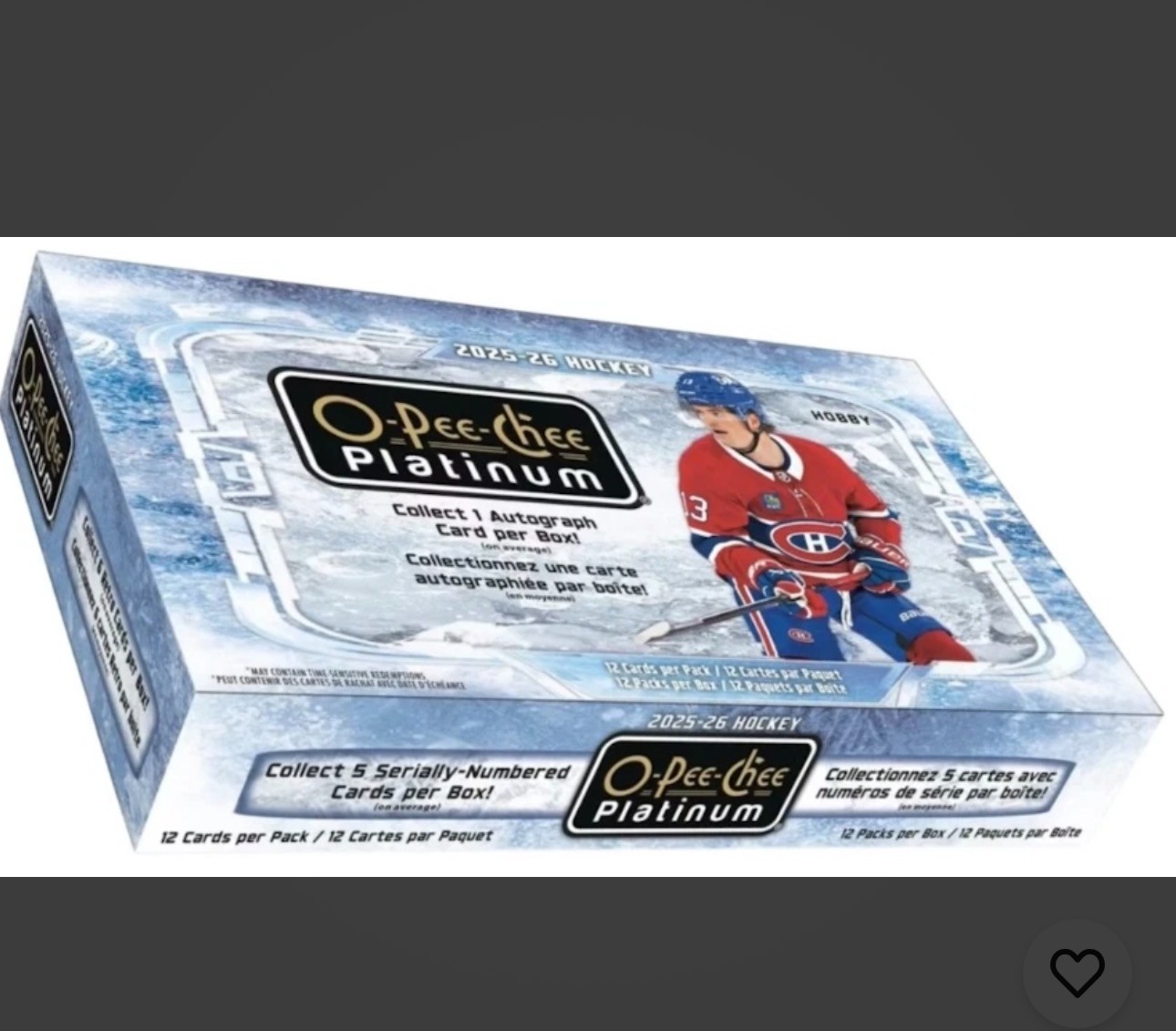 25/26 O Pee Chee Platinum Base Rookies – (Updated and Reduced) YOU CHOOSE!