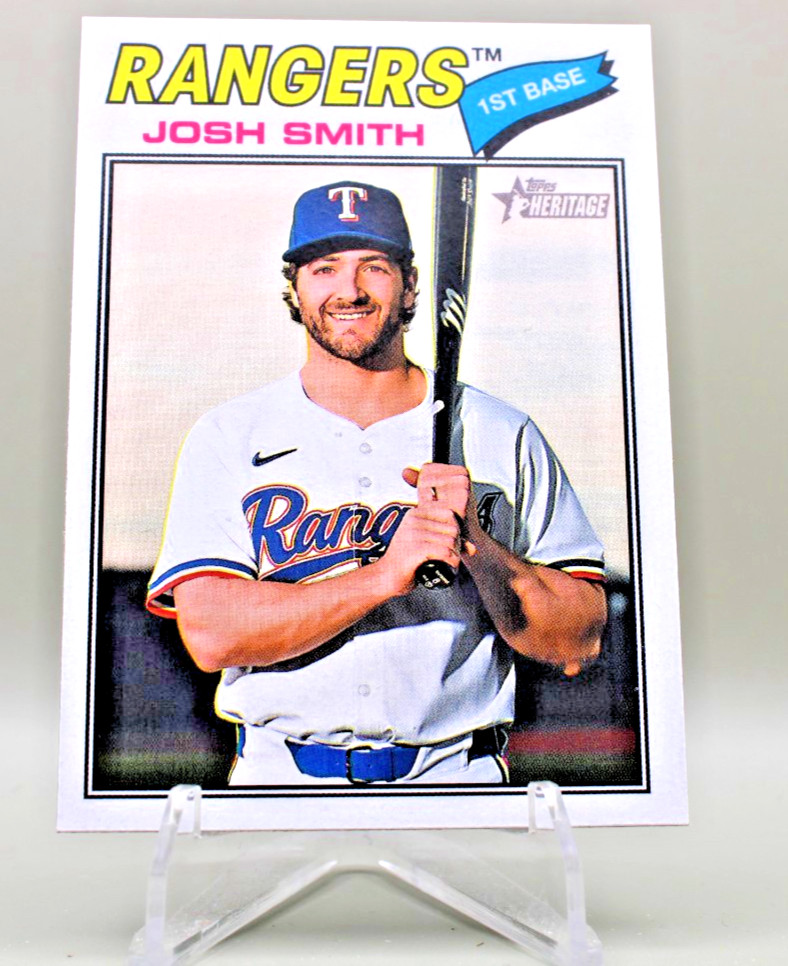 2026 Topps Heritage – Josh Smith #301 Rangers