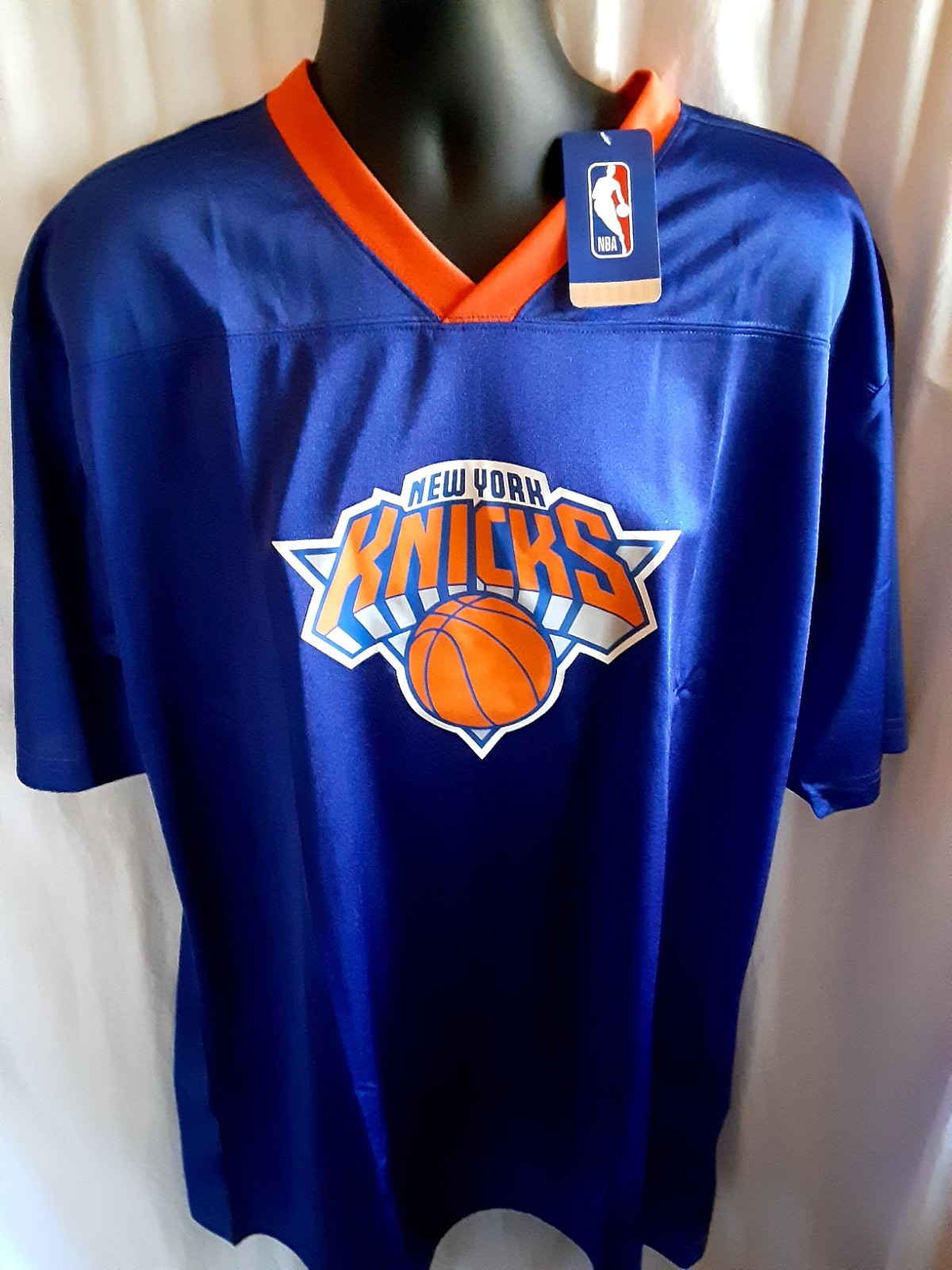 New York Knicks Men’s NBA Apparel Big Tall Pullover Jersey XLT up to 6X
