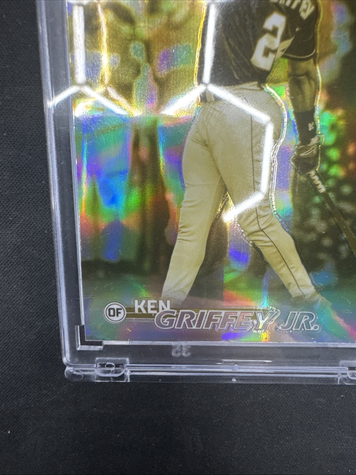 2023 Ken Griffey Jr Stadium Chrome Gold Minted Refractor Mariner’s Baseball
