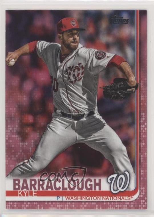 2019 Topps Update Mother’s Day Pink 37/50 Kyle Barraclough #US60 sh7