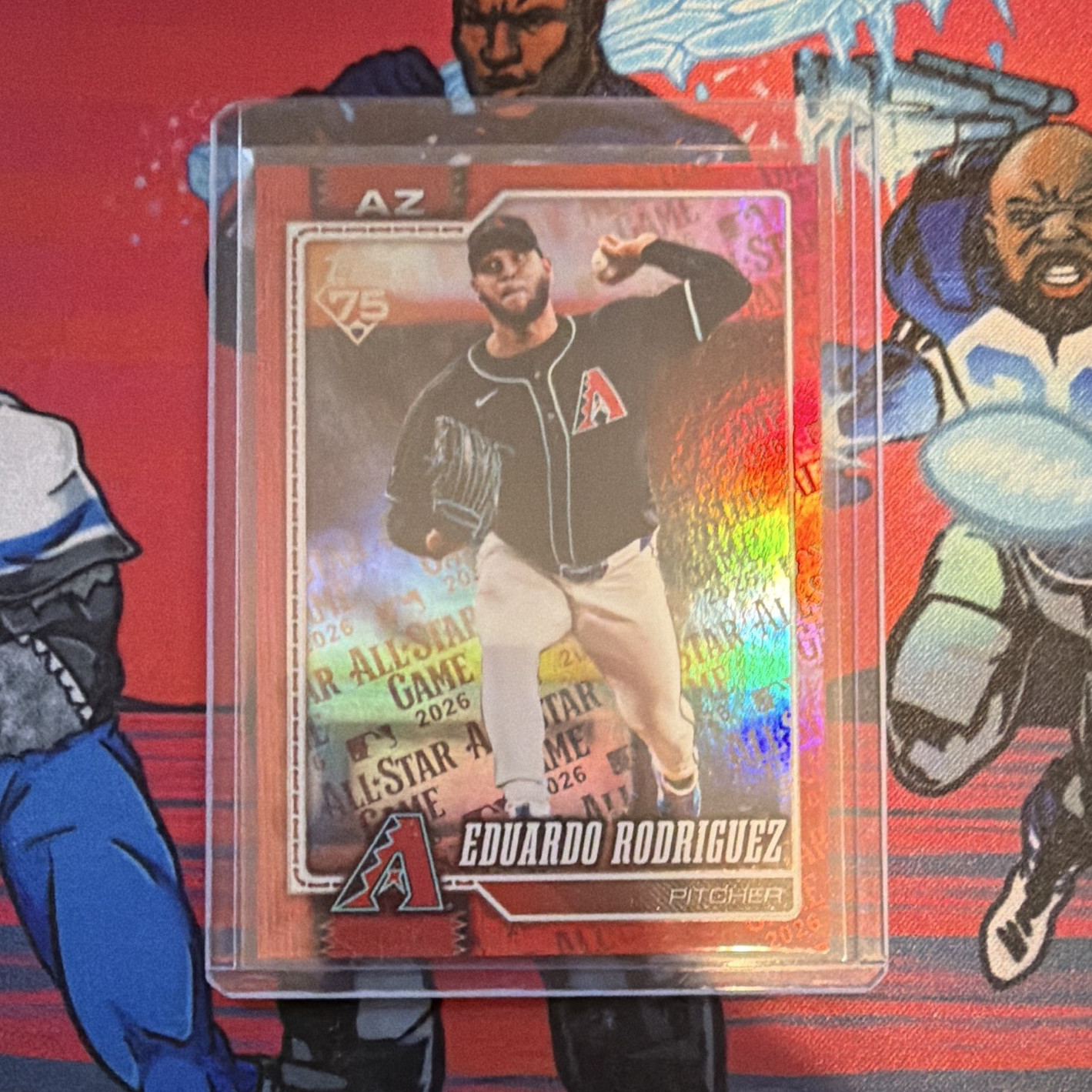 Topps 2026 Series Two Eduardo Rodriguez Arizona Diamondbacks #417 Parallel 1/5