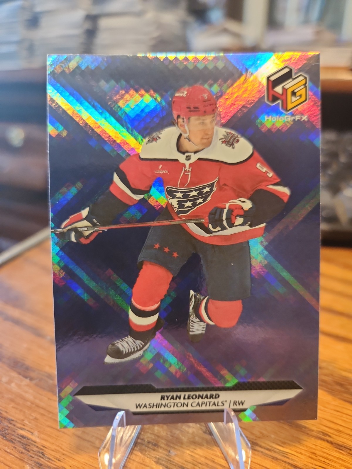 2025-26 Upper Deck Extended Series – Hologrfx Rookies Ryan Leonard #HG-2 (RC)