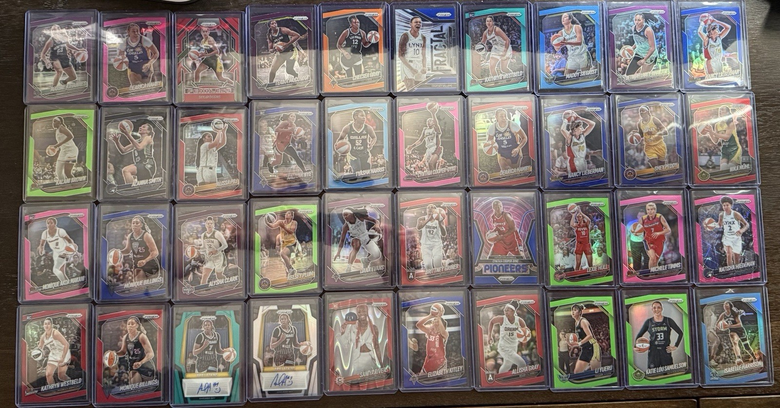 2025 Panini Prizm WNBA 68 Card Lot ALL NUMBERED AND/OR AUTO!!! /39 Up To /299 SP