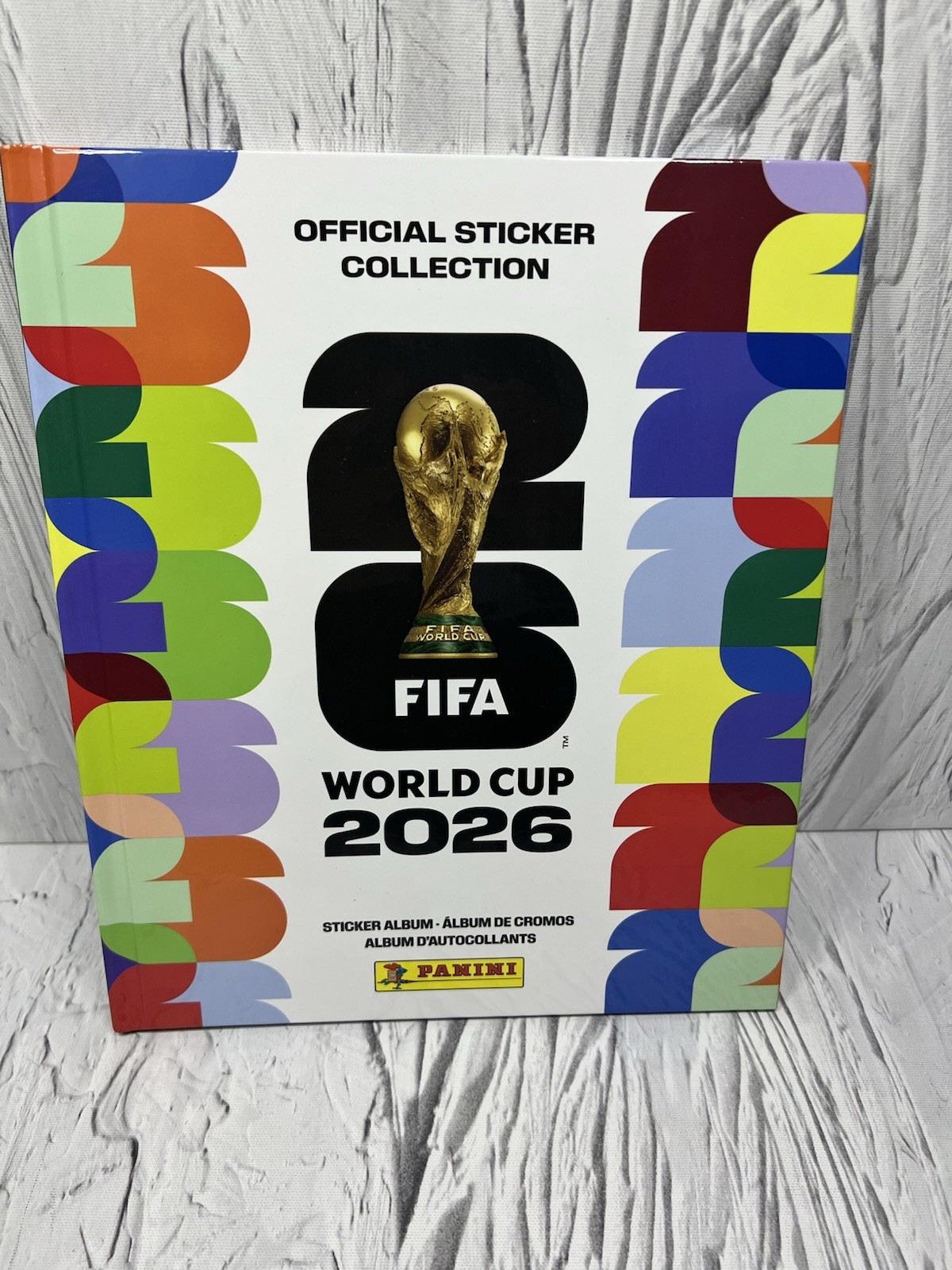 2026 Panini FIFA World Cup Sticker Album – Hardcover (Pasta dura) USA Edition