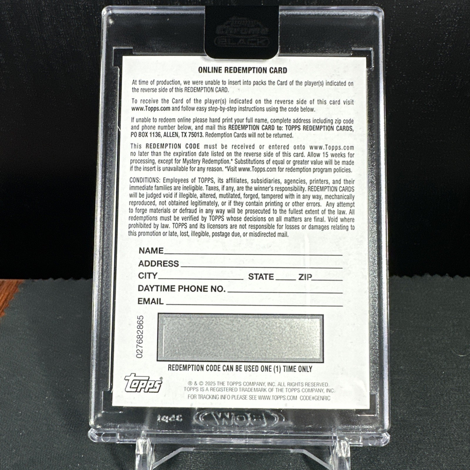 /99 KAZUMA OKAMOTO RC Redemption GREEN REFRACTOR AUTO 2026 Topps Chrome Black RC