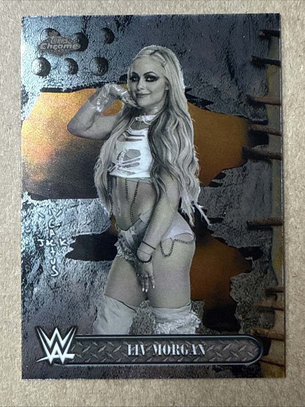 2025 Topps Chrome CACTUS JACK WWE Wrestling Cards #1-200 You Pick/Choose! READ*