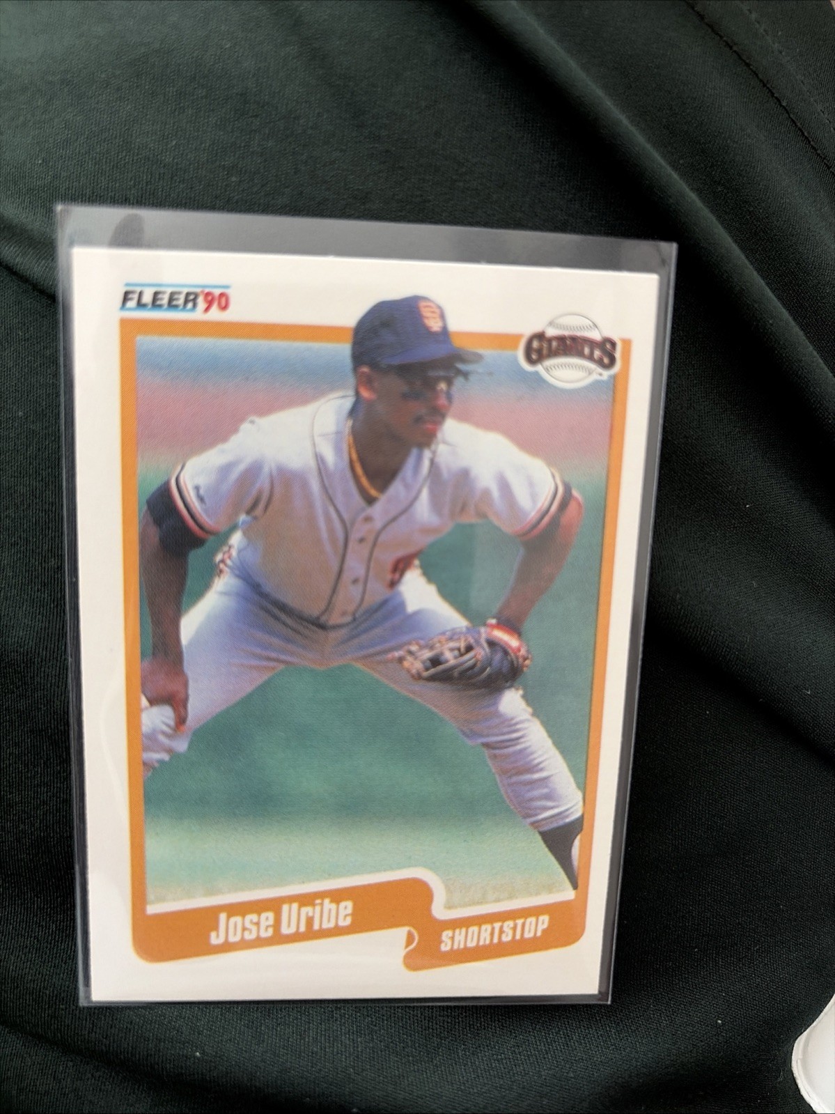 1990 Fleer – Jose Uribe #74