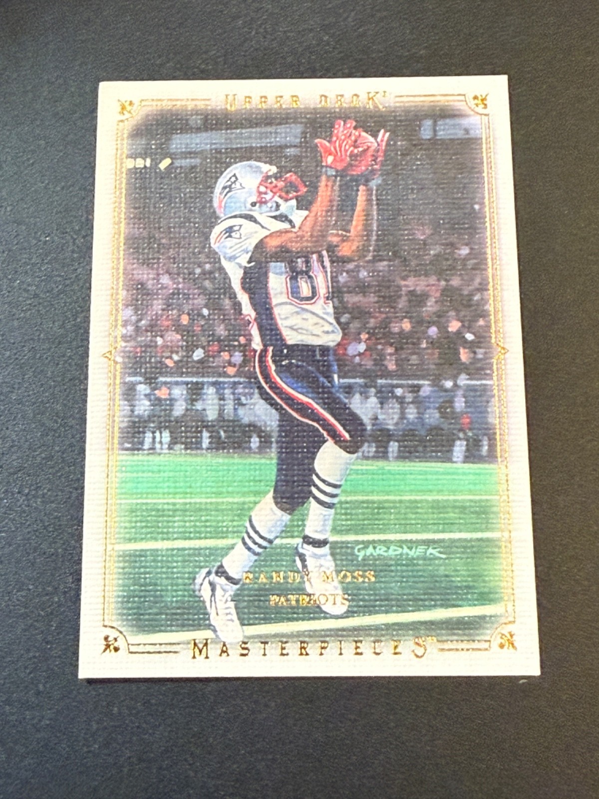 2008 Upper Deck Masterpieces Randy Moss #69