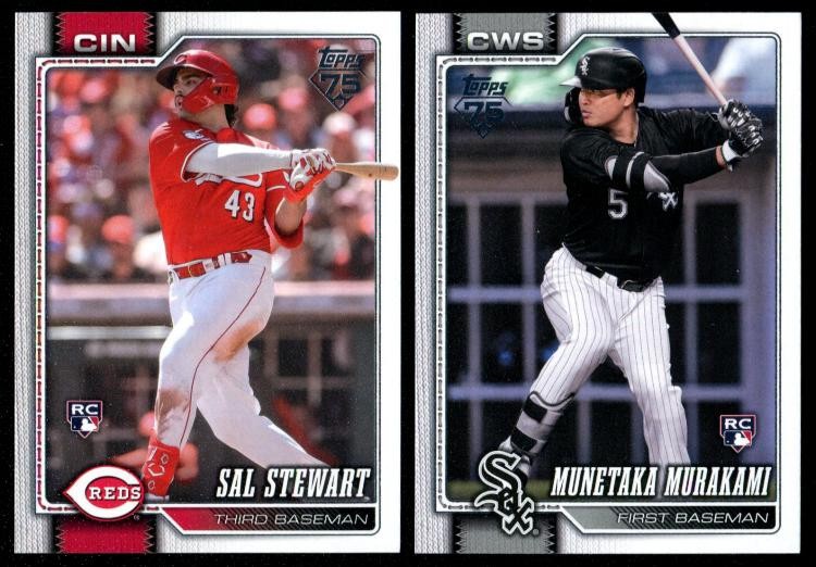 2026 Topps Series 2 Baseball Complete Set 351- 700 Murakami, Stewart