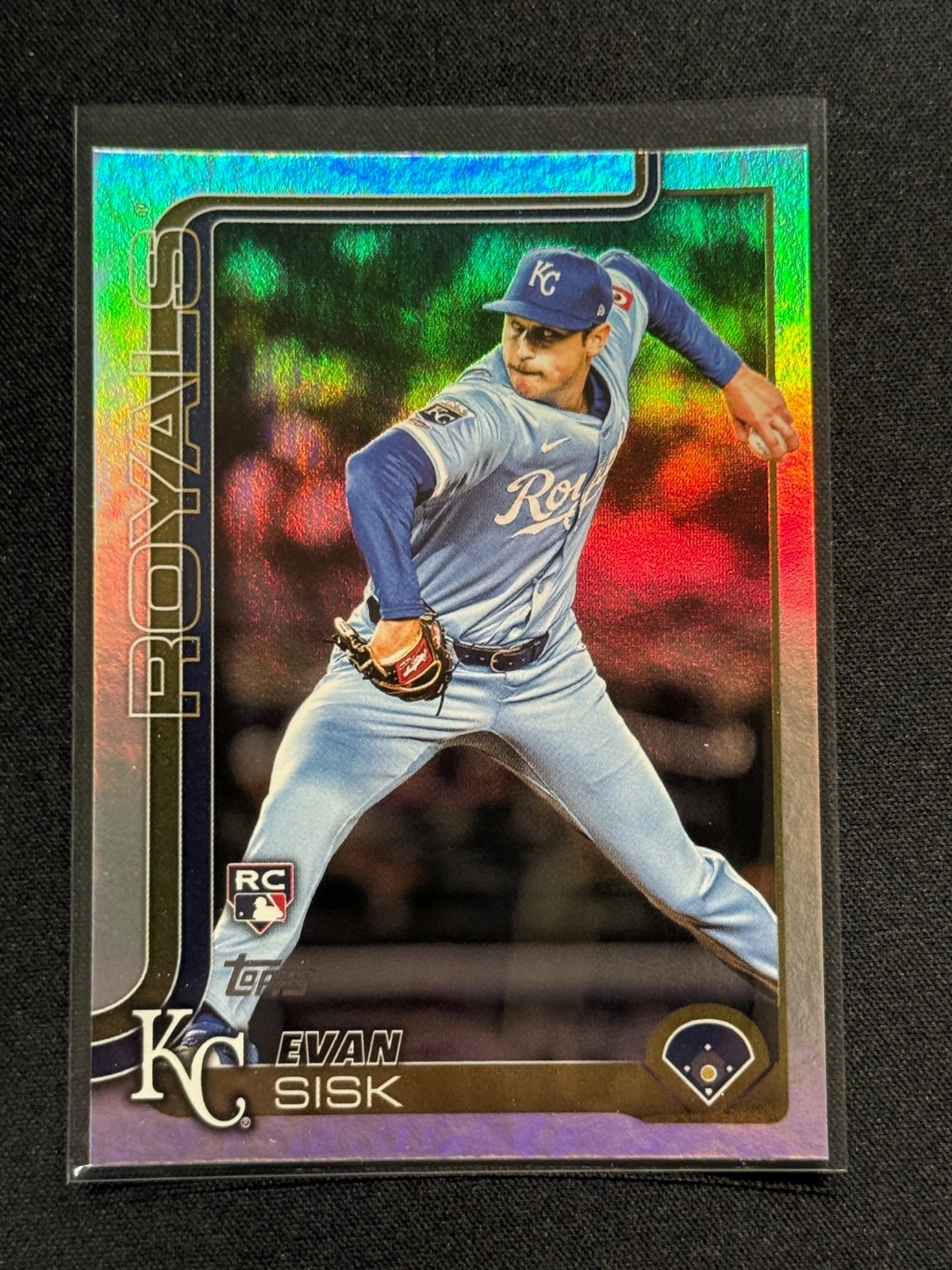 2025 Topps Update US176 EVAN SISK RC Rainbow Foil BUY ANY 2 GET 1 FREE