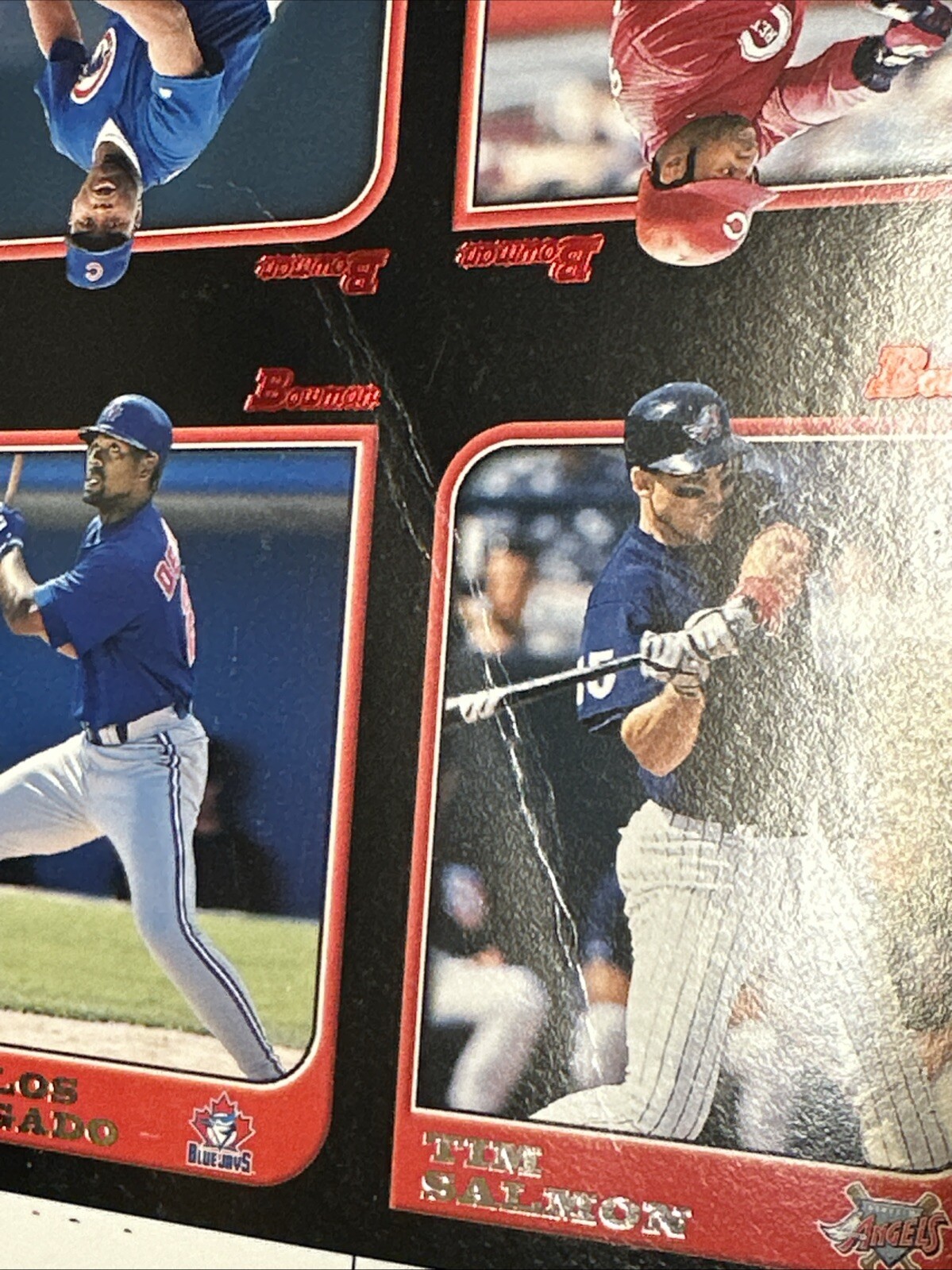 1997 Bowman Baseball Uncut Sheet Adrian Beltre RC Tatis Jeter Ripken MLB Stars