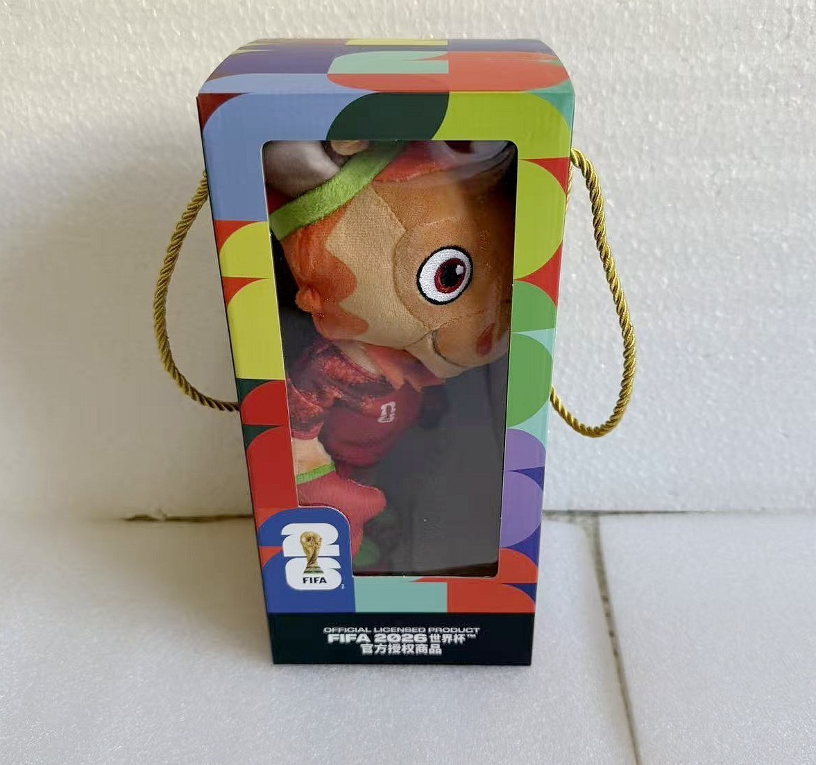 Official FIFA World Cup 2026 Edition-Mascot plush toy-The US Canada Mexico World