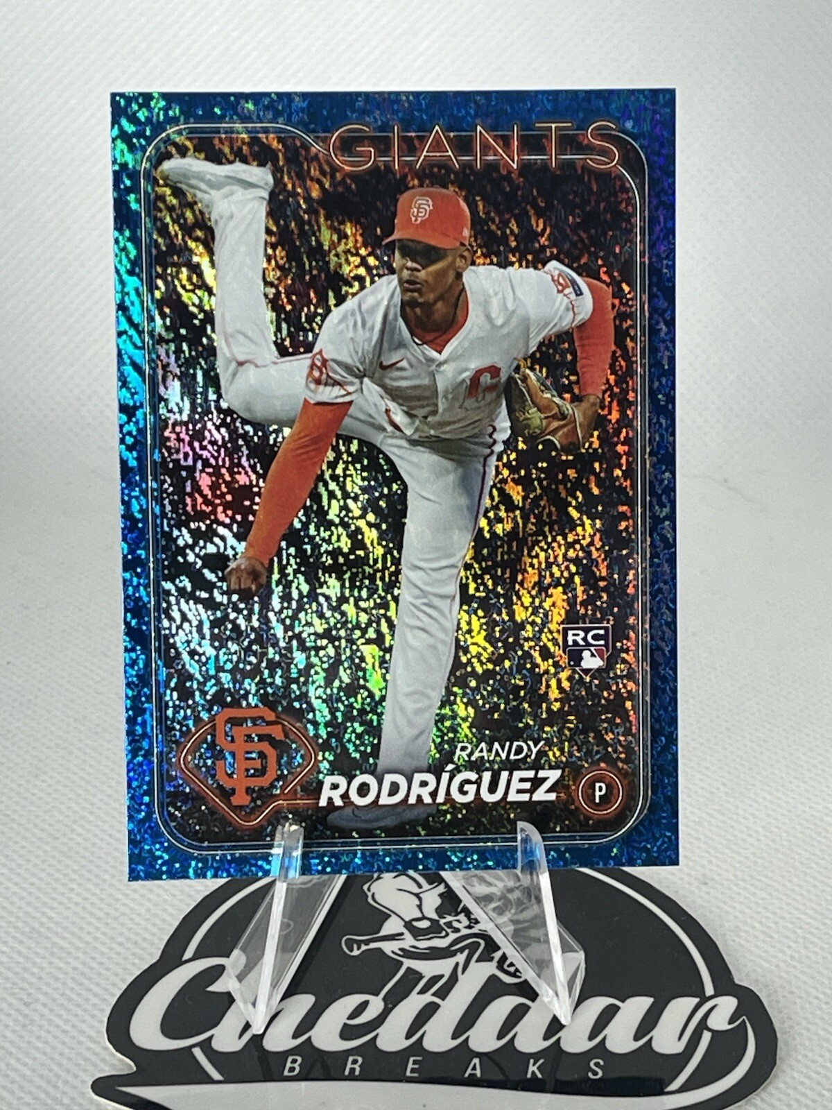2024 Topps Update Randy Rodriguez RC US53 Blue Foil /999 San Francisco Giants