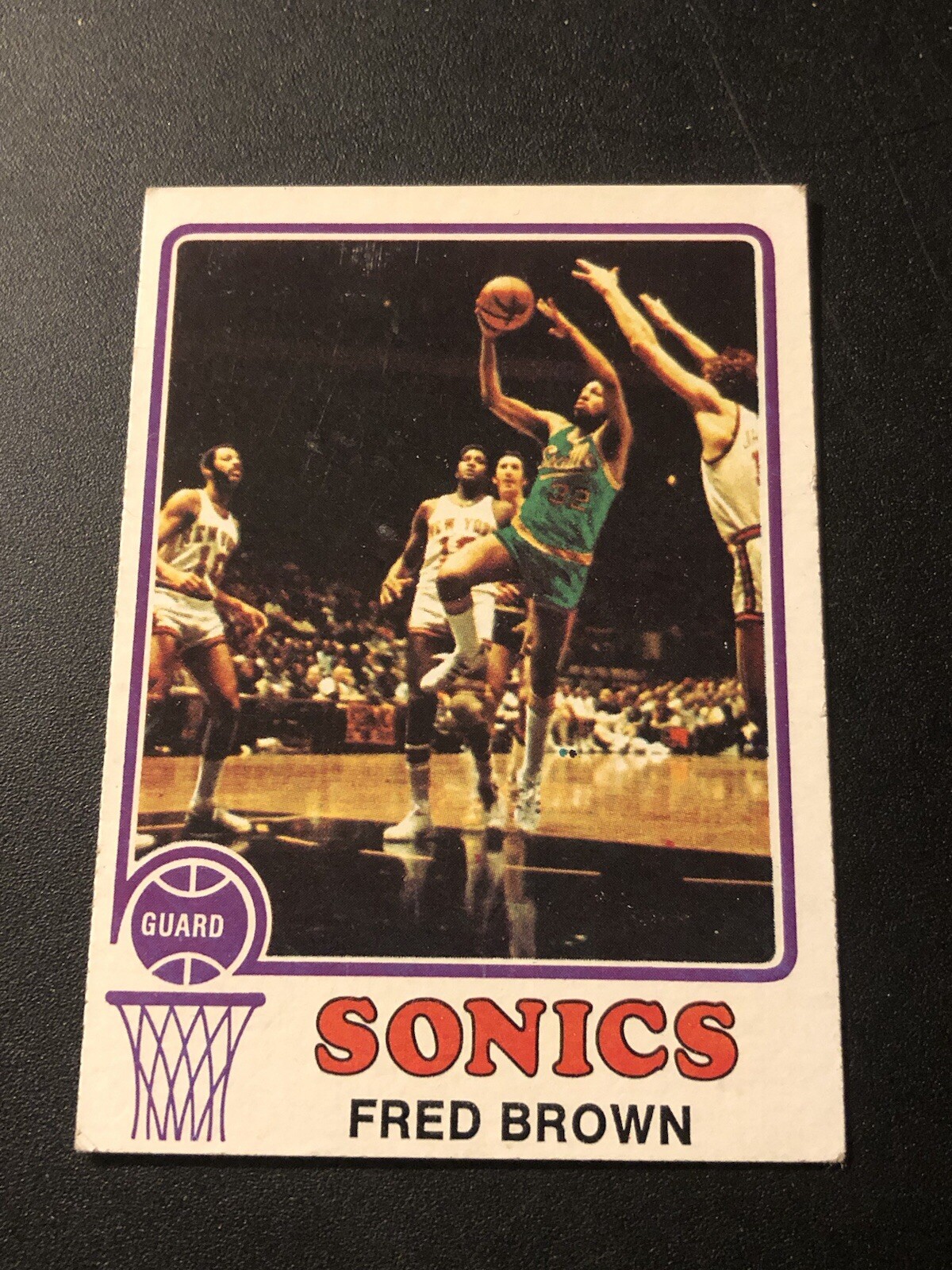 1973-74 Topps Fred Brown #103 Rookie RC EXMT