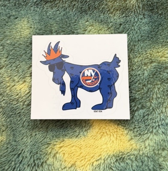 NY Islanders x Goat USA Sticker