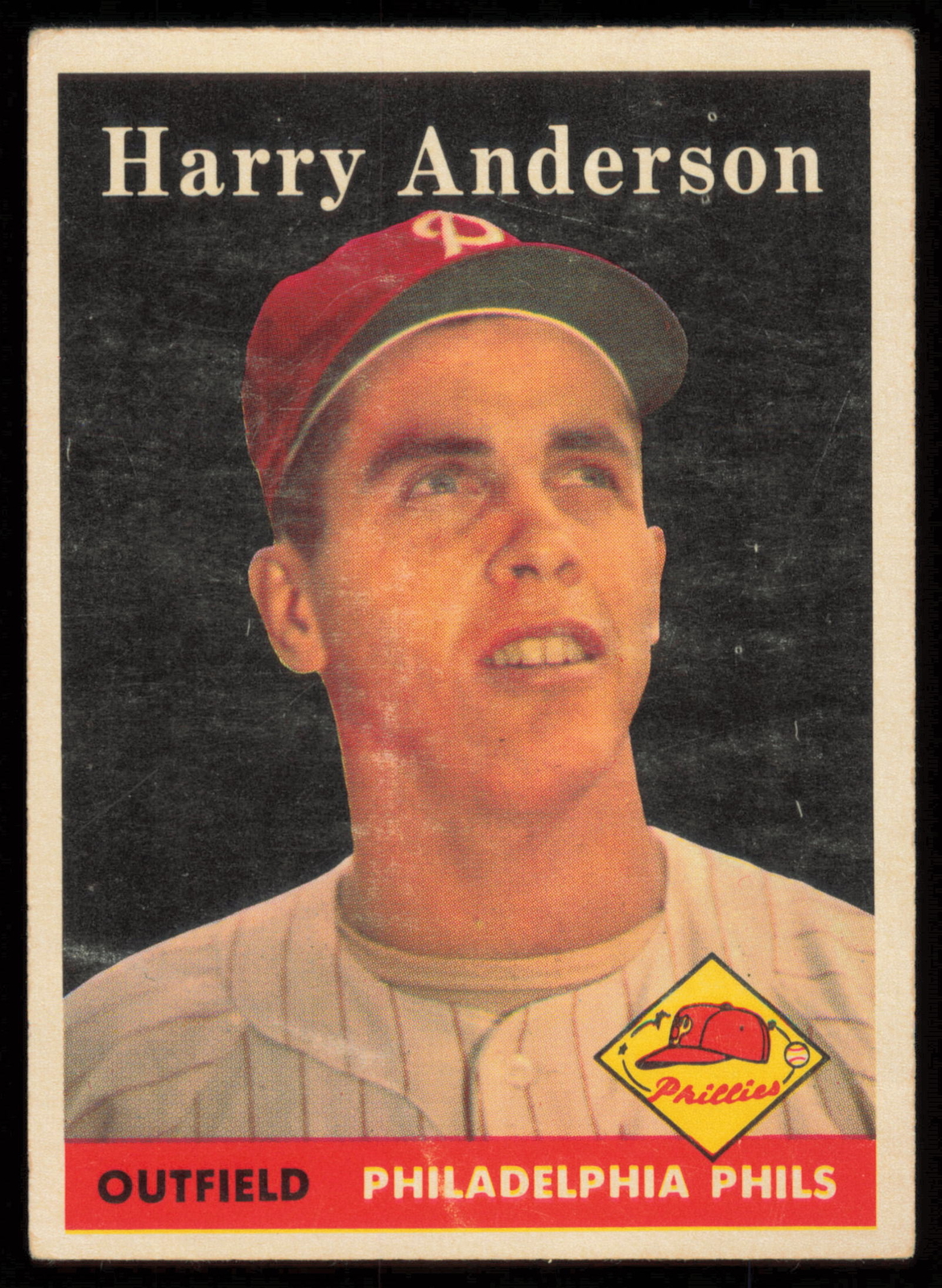 1958 Topps #171 Harry Anderson Philadelphia Phillies