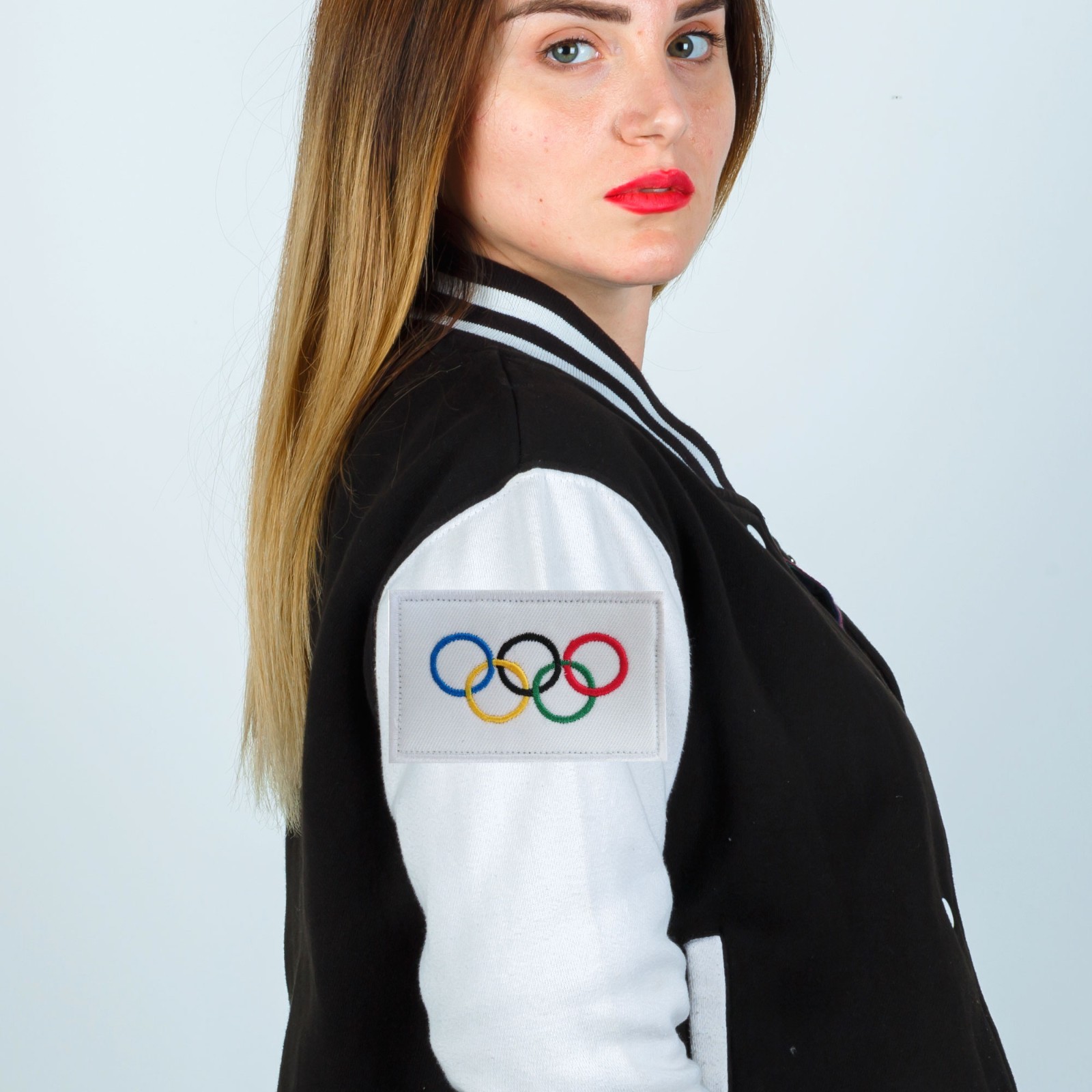 Olympic Games Flag Patch Embroidered Iron-On Sew-On Badge Applique Sports
