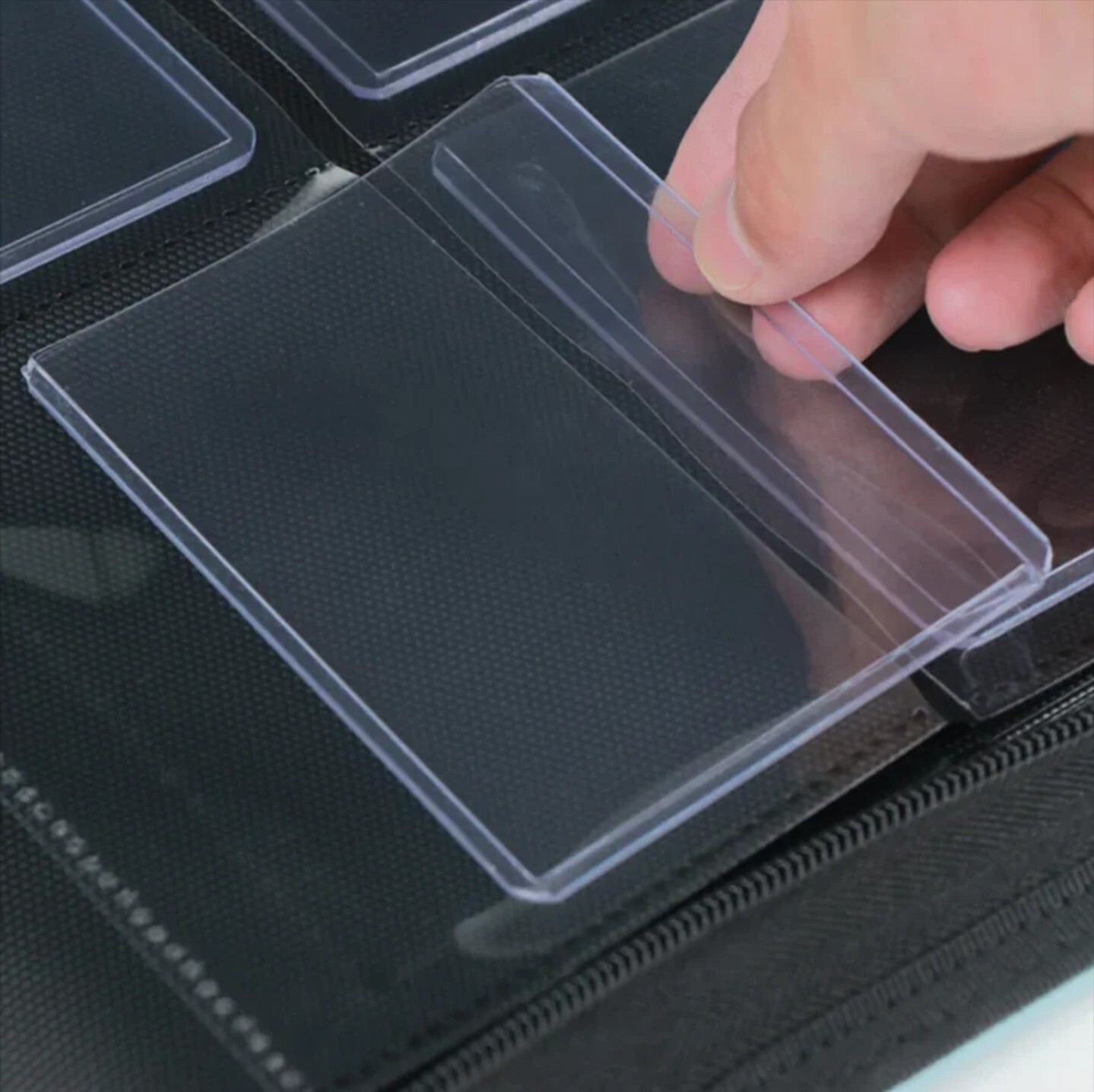 12 Pocket Toploader Binder | Trading Card Top loader Album Folder Pokemon Cards