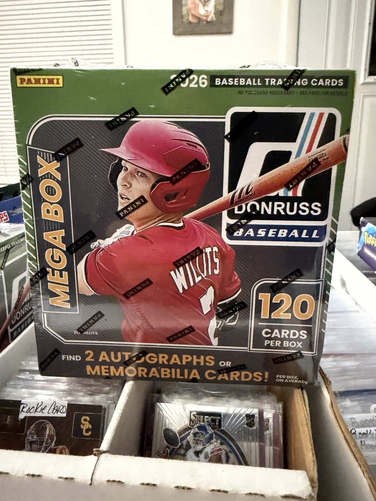 2026 DONRUSS BASEBALL MEGA BOX BLUE VELOCITY / WHAMMY?🔥FREE SHIPPING 🔥SEALED🔥