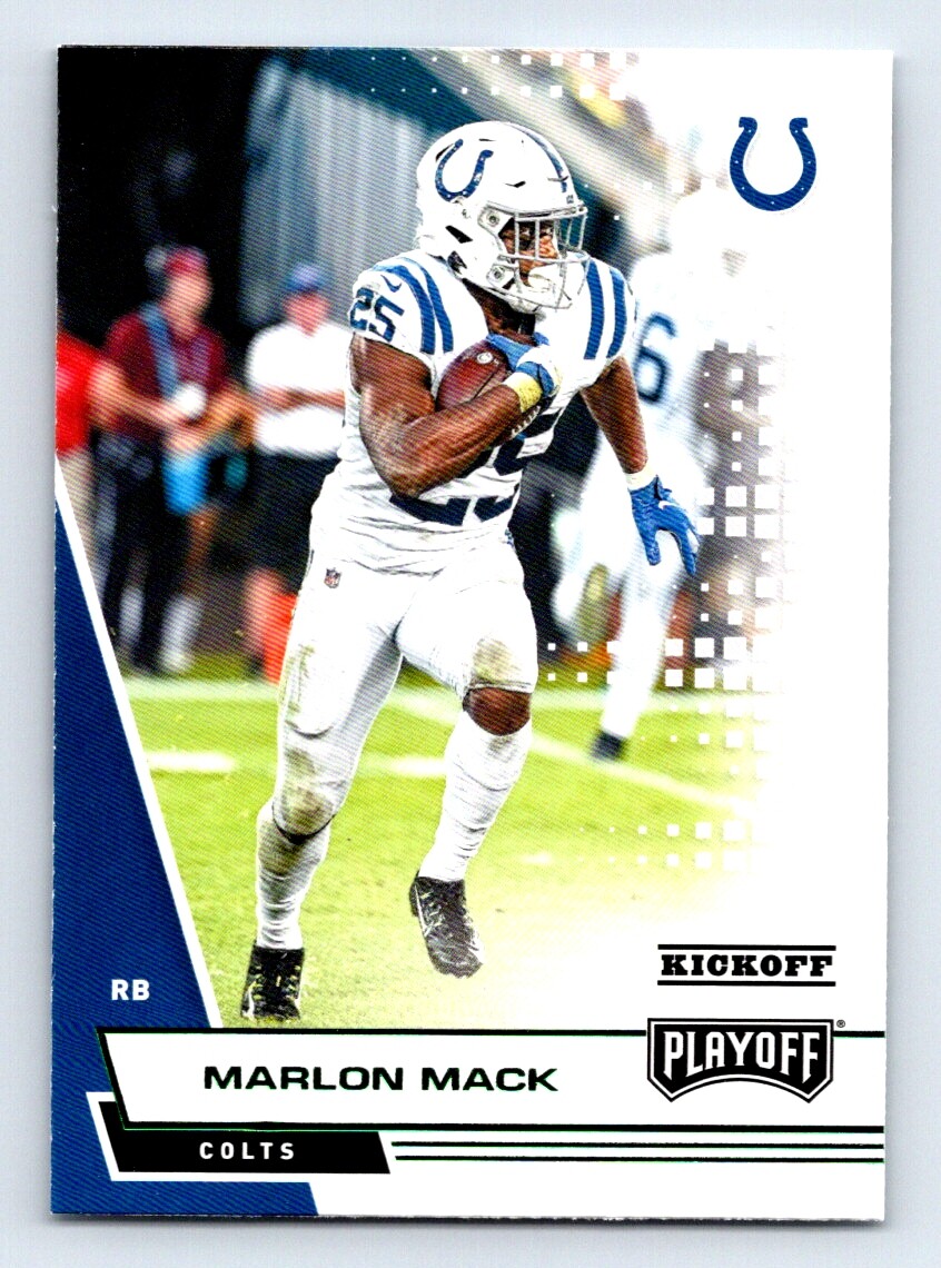 2020 Playoff Marlon Mack Indianapolis Colts Kickoff #60
