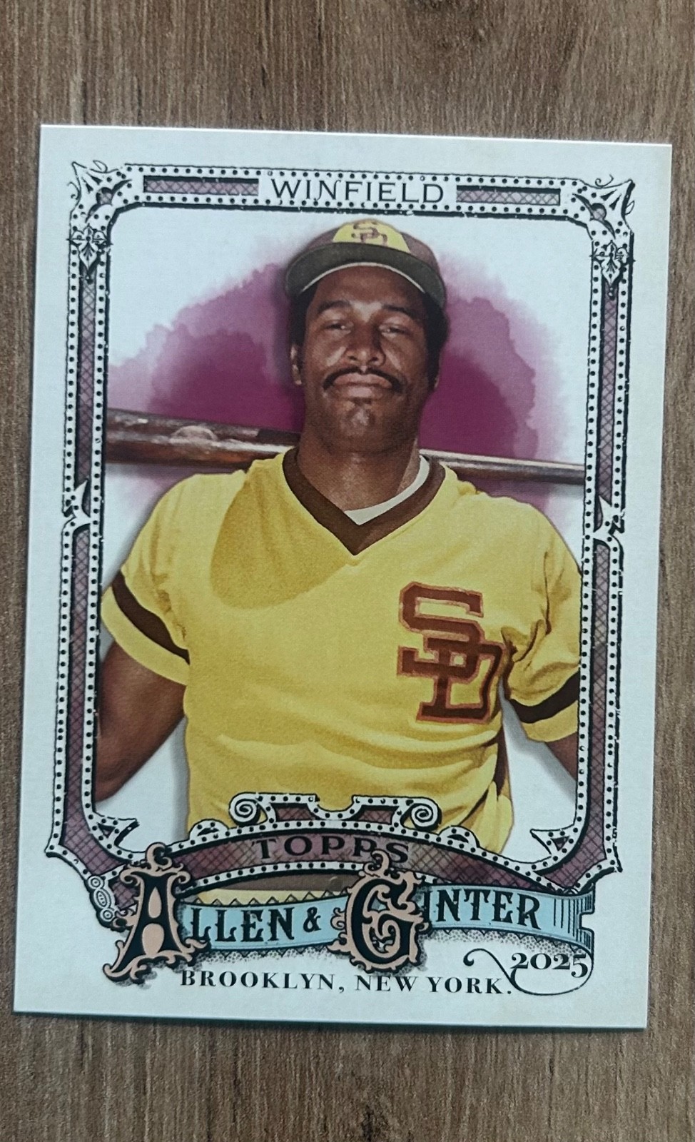 2025 Topps Allen & Ginter Dave Winfield #151 San Diego Padres
