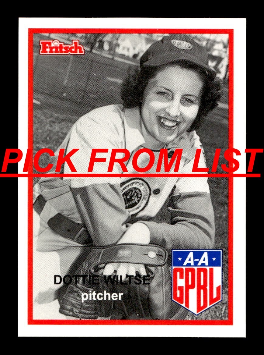 1995 Fritsch All-American Girls 1-234 EX-MT/NM Pick From List All PICTURED bb9