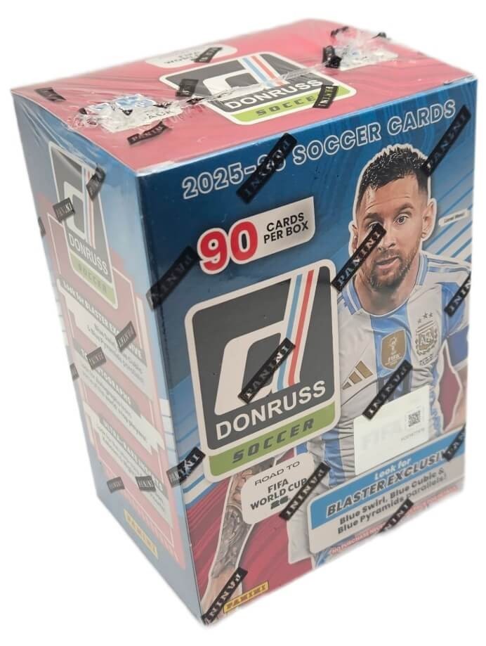 2025-26 Panini Donruss Road To FIFA World Cup 2026 Soccer Sealed Blaster Box