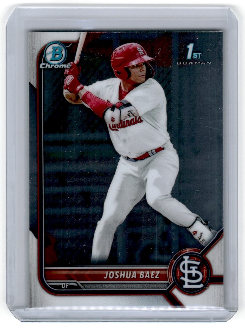 2022 Bowman Chrome Prospects Joshua Baez #BCP-112 St. Louis Cardinals 1st