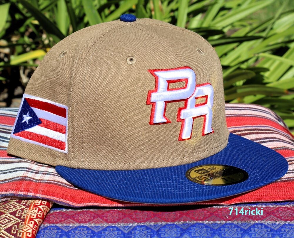 2023 WBC Puerto Rico World Baseball Classic Fitted Hat New Era 59FIFTY