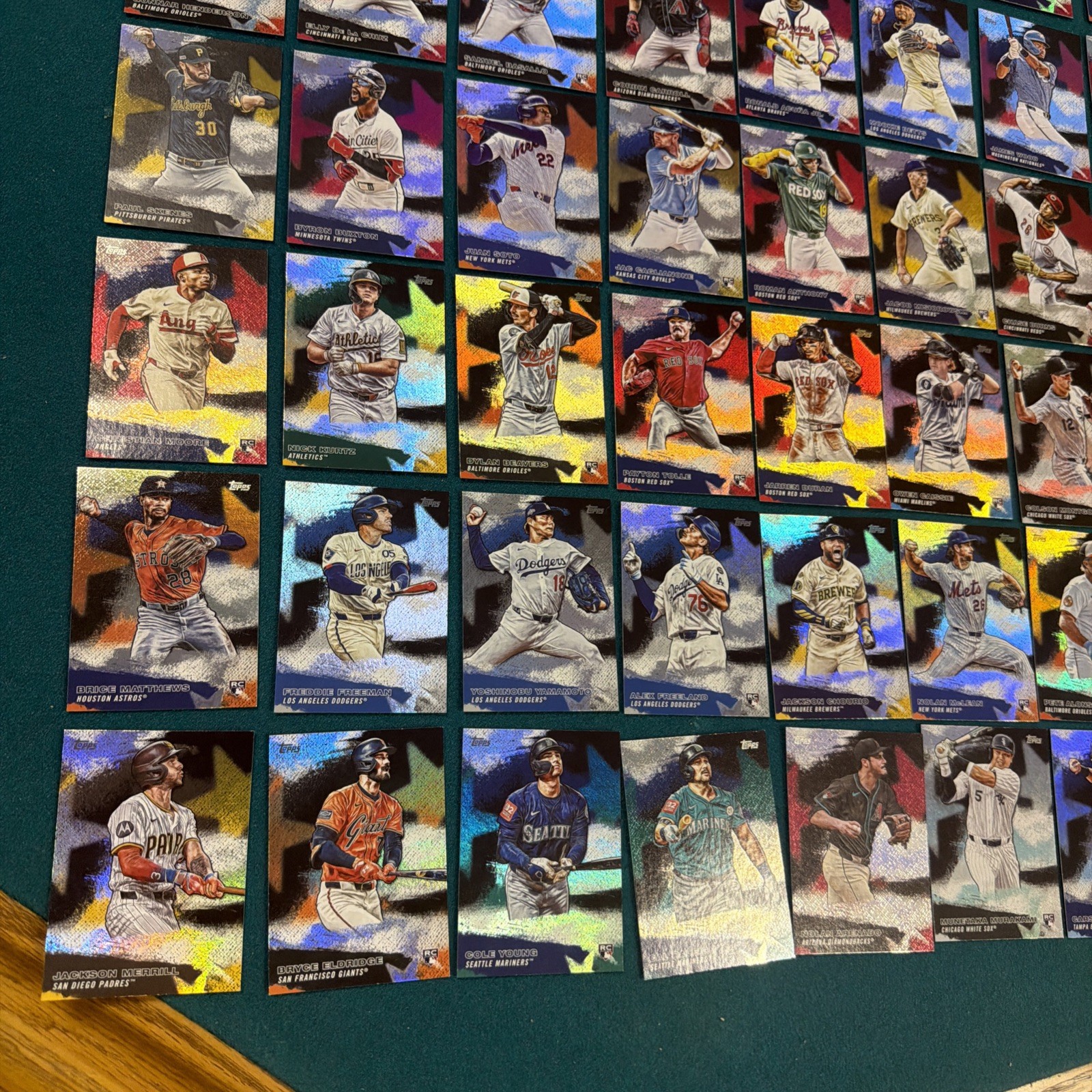 2026 Topps Series 1 & 2 STARS Of The MLB 60 Card COMPLETE SET Ohtani Judge 1-60