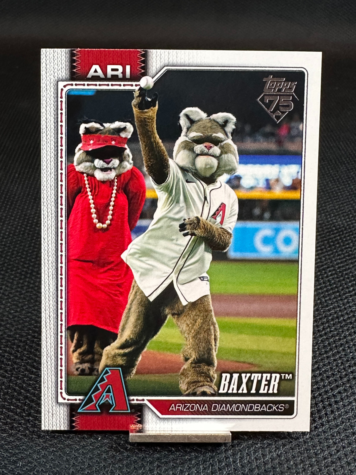 2026 Topps Series 1 Celebration Mascots BAXTER ARIZONA DIAMONDBACKS #M-1