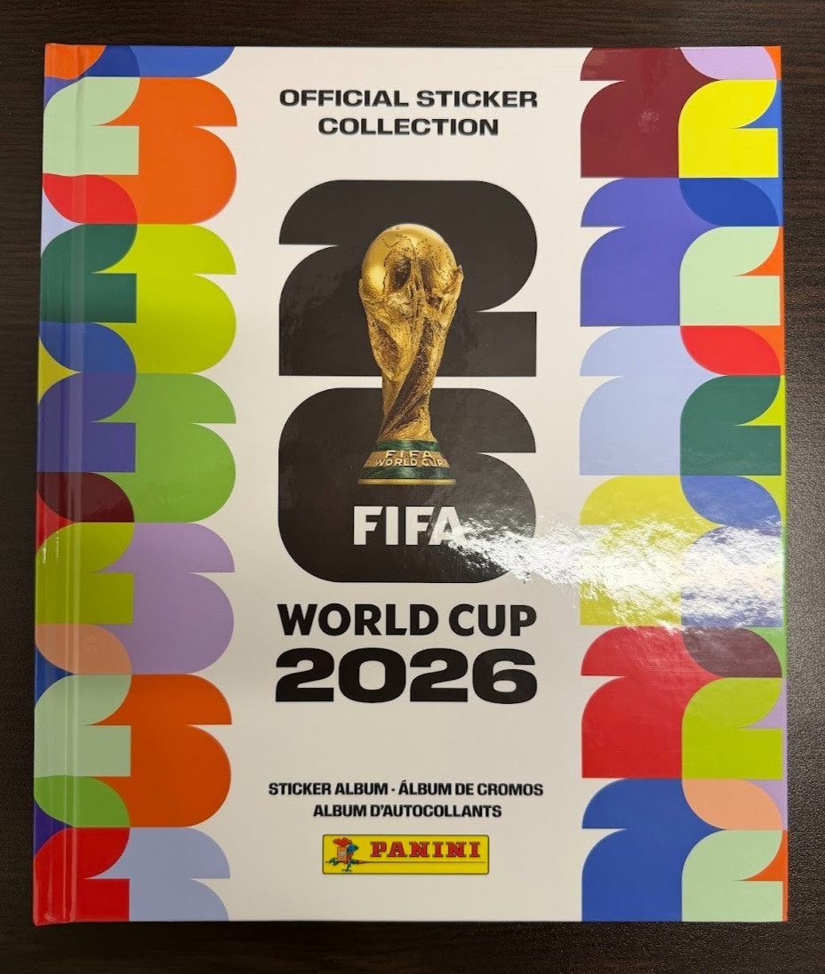 FIFA World Cup 2026 Panini Official Sticker HARDCOVER Album – USA Edition – NEW